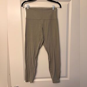 Lululemon Align High Waist Olive 25” Inseam Leggings